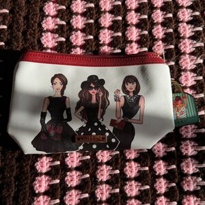 Nikky Bag by Nicole Lee Fashion Ladies Printed Zippered Pouch